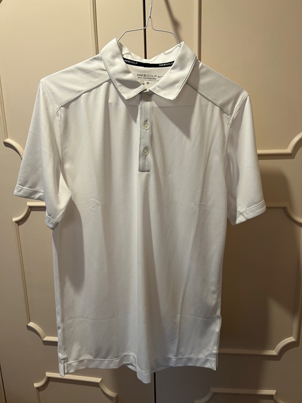 Nike Golf- Men's White Performance Polo Shirt - Short Sleeve